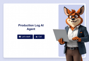 Production Log AI Agent Template Thumbnail