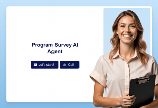 Program Survey AI Agent Template Thumbnail