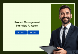 Project Management Interview AI Agent Template Thumbnail