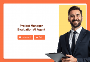 Project Manager Evaluation AI Agent Template Thumbnail
