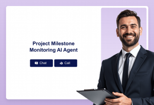 Project Milestone Monitoring AI Agent Template Thumbnail