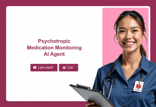 Psychotropic Medication Monitoring AI Agent Template Thumbnail