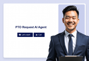 PTO Request AI Agent Template Thumbnail
