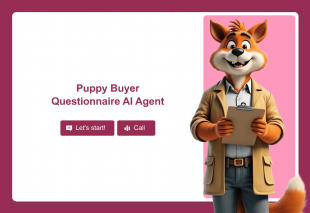 Puppy Buyer Questionnaire AI Agent Template Thumbnail