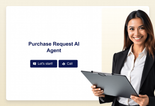 Purchase Request AI Agent Template Thumbnail