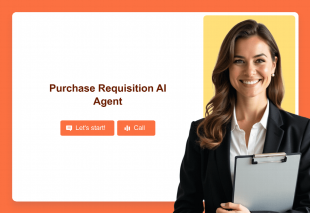 Purchase Requisition AI Agent Template Thumbnail