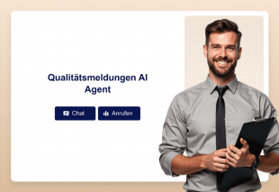 Qualitätsmeldungen AI Agent Template Thumbnail