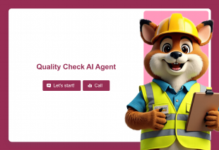 Quality Check AI Agent Template Thumbnail