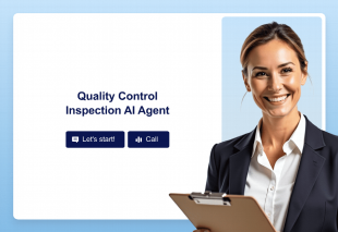 Quality Control Inspection AI Agent Template Thumbnail