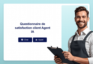 Questionnaire de satisfaction client Agent IA Thumbnail