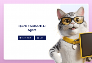 Quick Feedback AI Agent Template Thumbnail