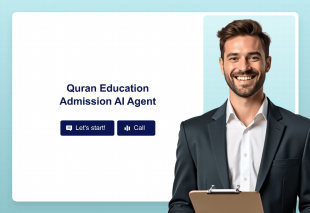 Quran Education Admission AI Agent Template Thumbnail