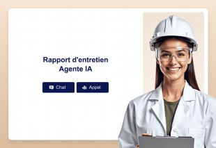 Rapport d'entretien Agente IA Thumbnail