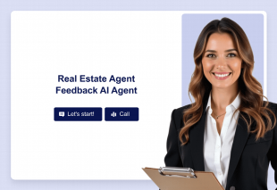 Real Estate Agent Feedback AI Agent Template Thumbnail