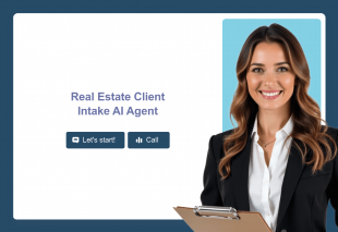 Real Estate Client Intake AI Agent Template Thumbnail