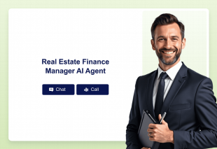 Real Estate Finance Manager AI Agent Template Thumbnail