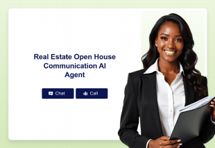Real Estate Open House Communication AI Agent Template Thumbnail