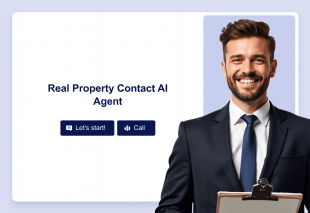 Real Property Contact AI Agent Template Thumbnail
