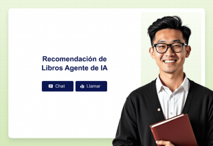 Recomendación de Libros Agente de IA Template Thumbnail