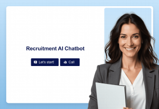 Recruitment AI Chatbot Template Template Thumbnail