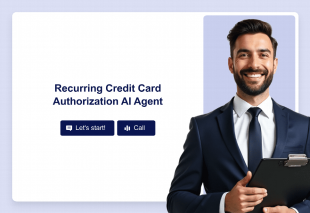 Recurring Credit Card Authorization AI Agent Template Thumbnail