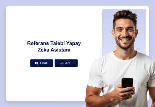 Referans Talebi Yapay Zeka Asistanı Template Thumbnail