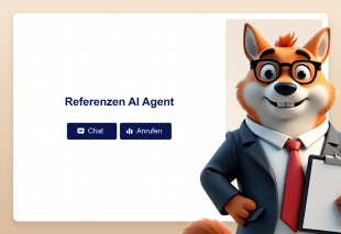 Referenzen AI Agent Template Thumbnail