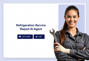 Refrigeration Service Report Assistant Template Thumbnail