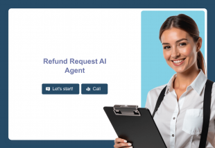 Refund Request AI Agent Template Thumbnail