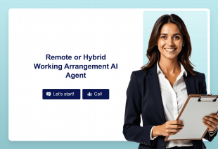 Remote or Hybrid Working Arrangement AI Agent Template Thumbnail