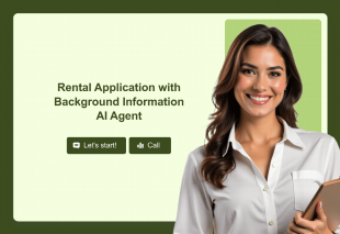 Rental Application AI Agent Template Thumbnail