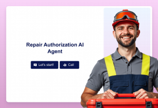 Repair Authorization AI Agent Template Thumbnail