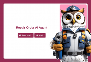 Repair Order AI Agent Template Thumbnail