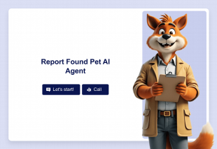 Report Found Pet AI Agent Template Thumbnail