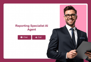 Reporting Specialist AI Agent Template Thumbnail