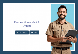 Rescue Home Visit AI Agent Template Thumbnail