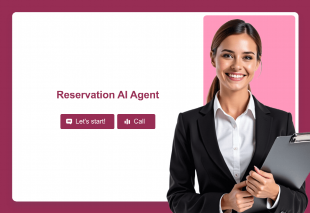 Reservation AI Agent Template Thumbnail