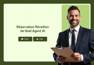 Réservation Réveillon de Noël Agent IA Thumbnail