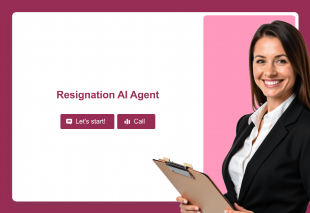 Resignation AI Agent Template Thumbnail