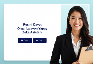 Resmi Davet Organizasyon Yapay Zeka Asistanı Thumbnail