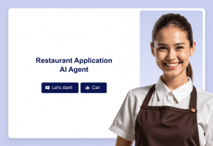Restaurant Application AI Agent Template Thumbnail