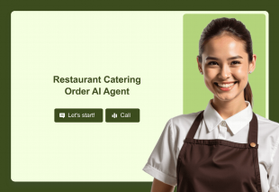 Restaurant Catering Order AI Agent Template Thumbnail