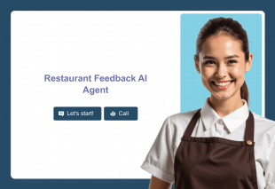Restaurant Feedback AI Agent Template Thumbnail