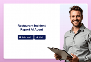 Restaurant Incident Report AI Agent Template Thumbnail