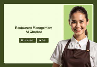 Restaurant Management AI Chatbot Template Template Thumbnail