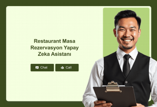 Restaurant Masa Rezervasyon Yapay Zeka Asistanı Thumbnail