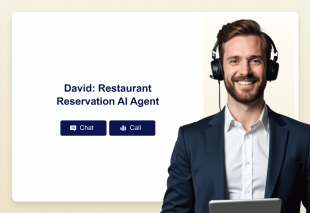 Restaurant Reservation AI Agent Template Thumbnail