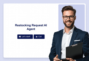 Restocking Request AI Agent Template Thumbnail