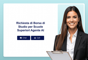 Richiesta di Borsa di Studio per Scuole Superiori Agente AI Thumbnail