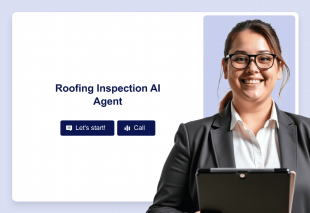 Roofing Inspection AI Agent Template Thumbnail